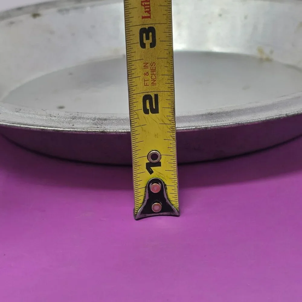 Vintage Ekco Aluminum Pie‎ Pans Set Of 2 For Baking Or Collecting